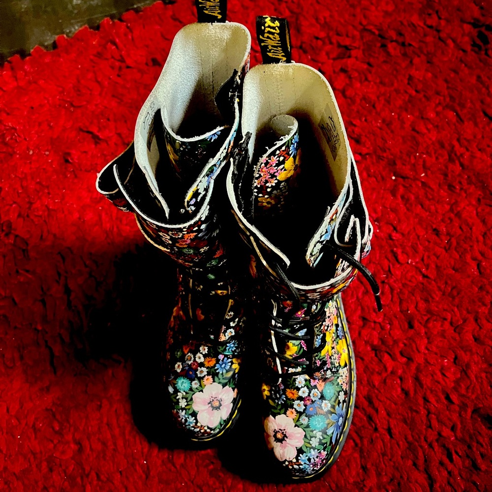 RARE Dr. Marten’s Jagger Wonderlust floral print 41/US9. - Picture 4 of 6
